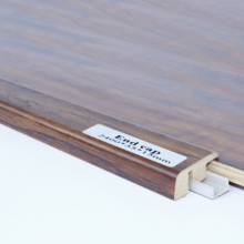 Melamine coated mdf quarter round Reducer moulding for laminate flooring