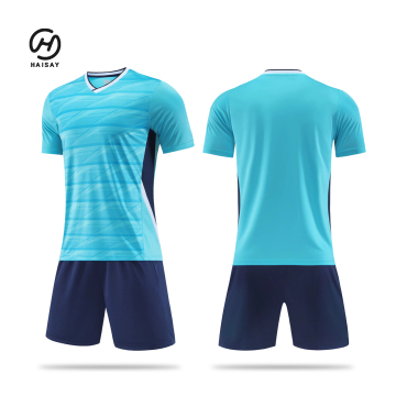 Sublimation Custom Men Soccer Jersey Set Uniform Breathable Printing Football Number on Jersey Gym Soccer Uniform in Usa Club