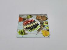 anti-bacterial glass cutting board