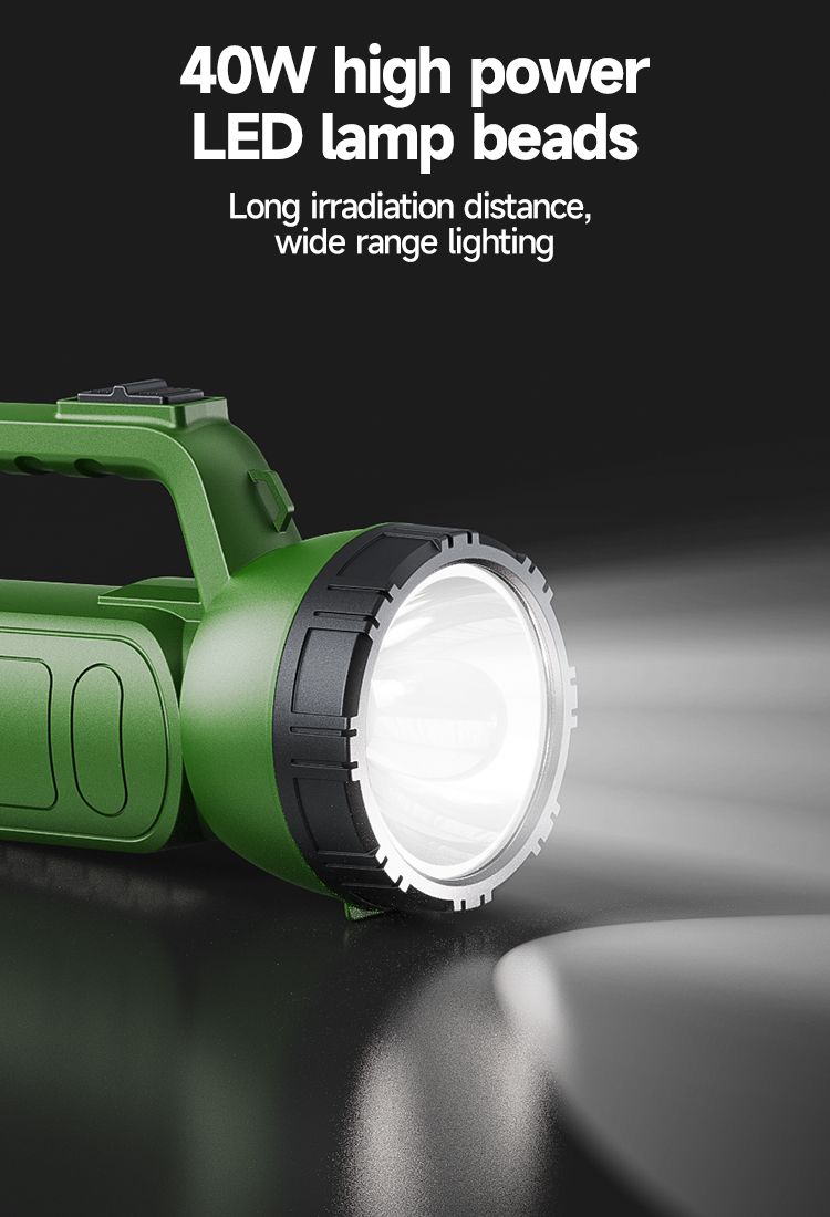 Rechargeable LED Emergency Searchlight for Home and Outdoors-detail-2 Rechargeable LED Emergency Searchlight for Home and Outdoors-detail-2