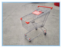 India style china-made shopping trolley for supermarket