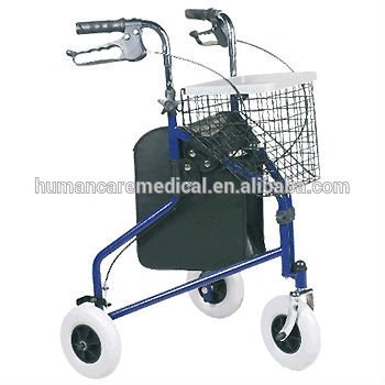 new style 3 wheel walker with seat walker wheels