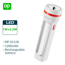 High Power Portable Rechargeable LED Flashlight Torch with Side Light