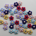 18*10MM various colors loose resin flower hair pin charms kids hair accessories