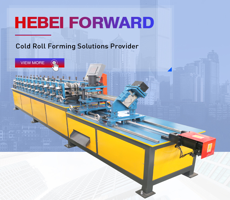 Light Steel Keel Roll Forming Machine For Steel Structure Roof Construction