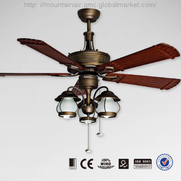 Natral Wood Decorative Ceiling Fan