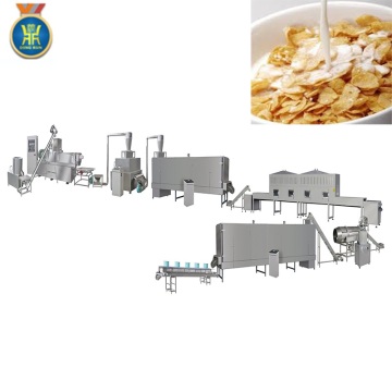 breakfast corn flakes process line