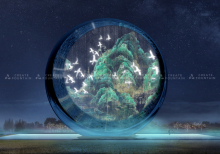 Customized Digital Water Curtain