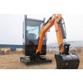 1.7ton excavadora de rastreadores con taxi