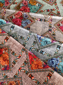 Joint Flax Rayon Challis 30S Light Printing Fabric