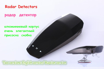 New VD Radar Detector 360 Degree LED Car detector Anti Radar detector Russian & English Voice car alarm vehicle speed control