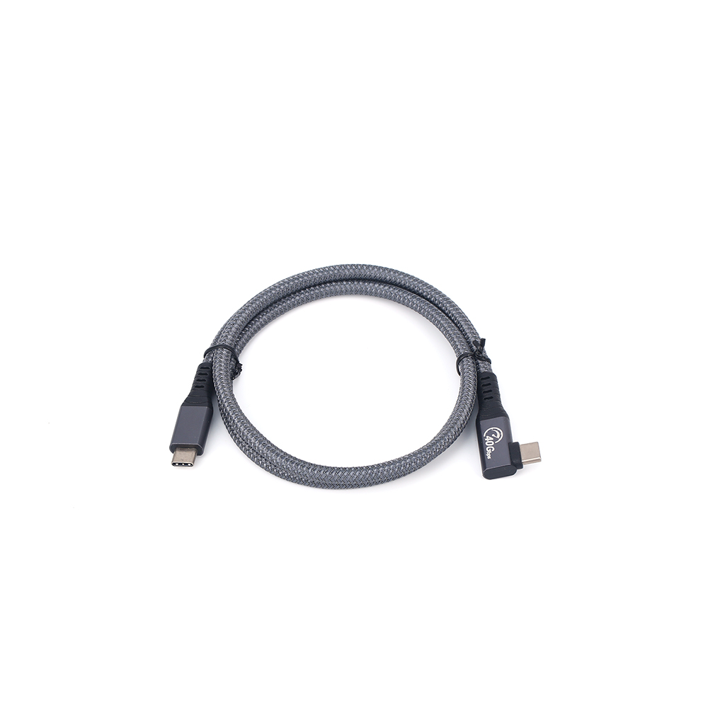 USB4 Right Angle USB-C to Display Cable