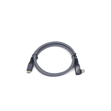 USB4 Right Angle USB-C to Display Cable