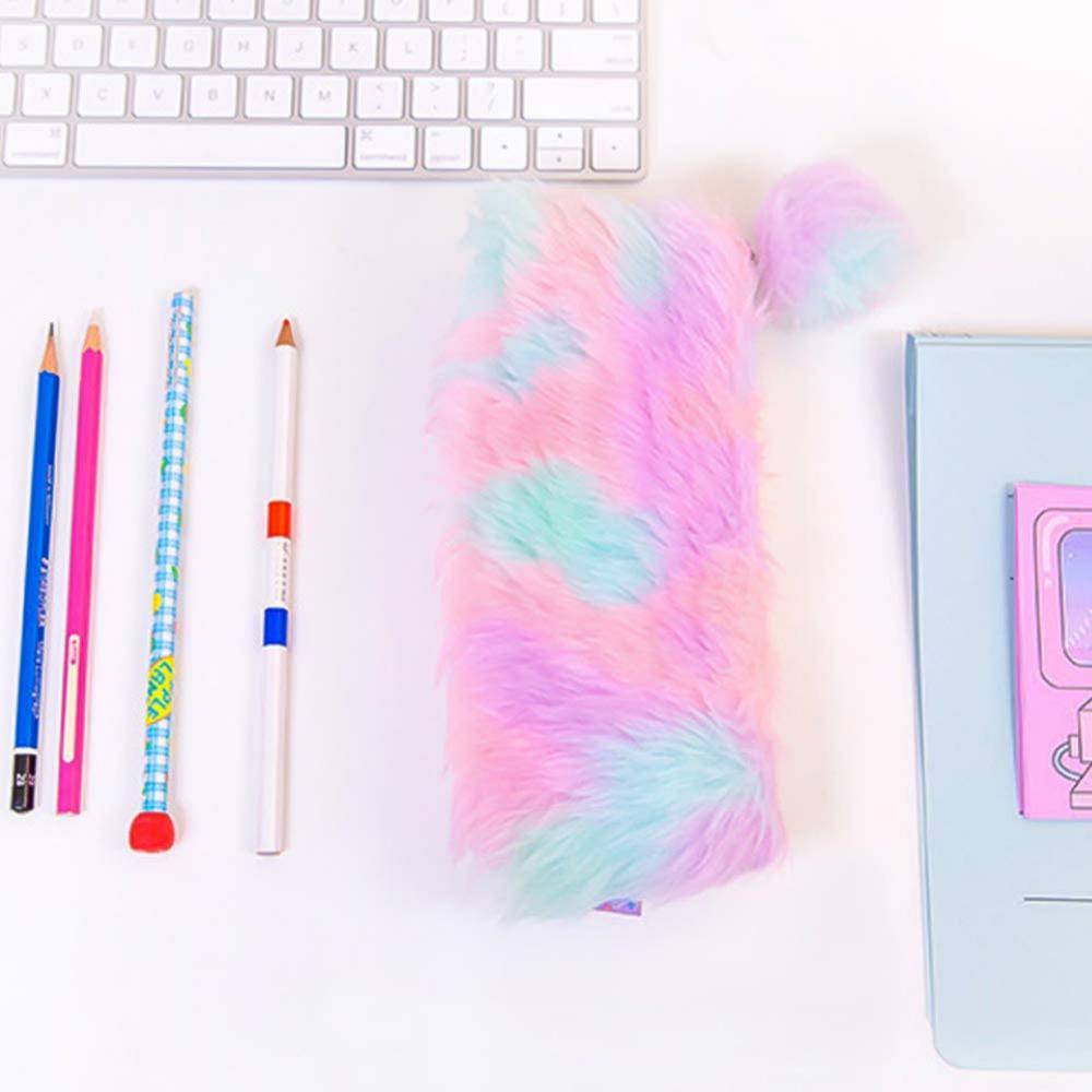 Fluffy Plush Pencil Case 3 Fluffy Plush Pencil Case 3