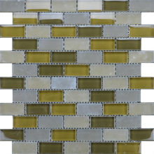 glass mosaic tile, matt crystal mosaic tile,