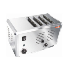 Smart Electric Stainless Steel Retro Bread Oven Machine for 4-6 Slices