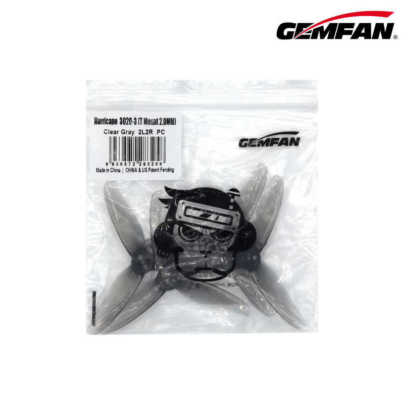GEMFAN 3 Inch 3020 Hurricane PC Propeller
