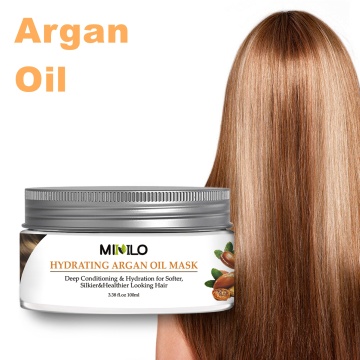 natural private label morrocan argan oil hair mask