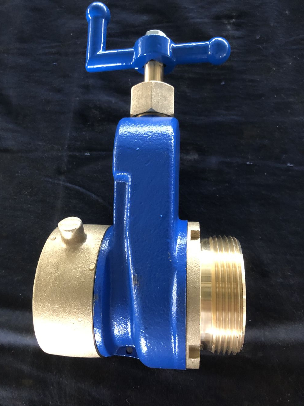 21/2" fire fighting equipment brass bule plated gate valve