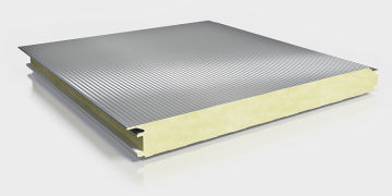 Heat insulation material PU sandwich wall panel