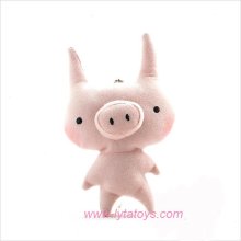 Plush Key Chain Pig