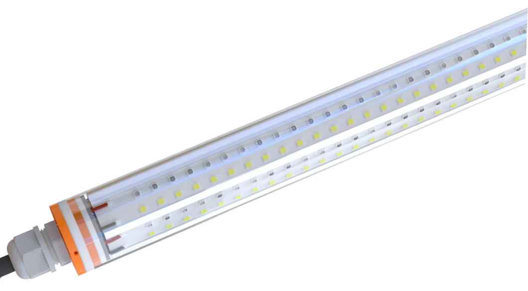 Double V-Shape Design, 2X150° Beam Angle T12 Tube LED Light with IP67 Waterproof