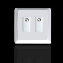 PF118 Double TV Socket