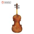 Violino artesanal de madeira maciça seca