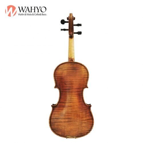 Handmade antique style entry level violin