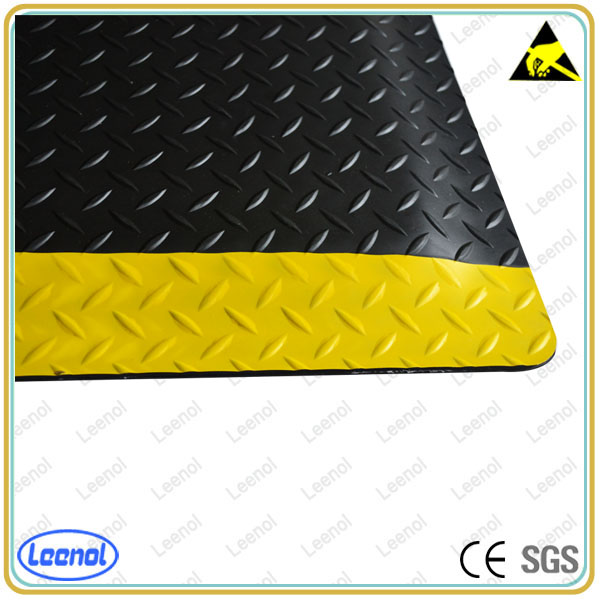 Anti static pvc sheet anti fatigue comfort esd rubber floor mat