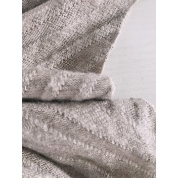 Tecido de malha de suéter de caxemira