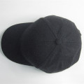 Cappello di baseball netto in feltro nera nera