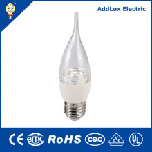 Energy Saving Dimming 4.5W 7W E12 E26 LED Candle Bulb