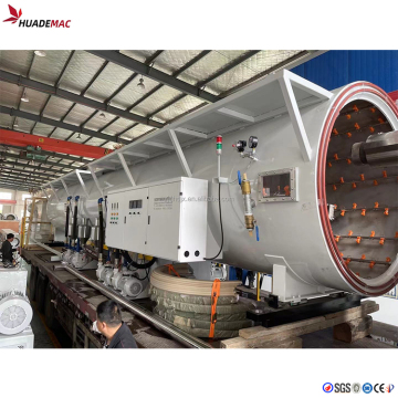 HDPE large diameter water pipe making machine