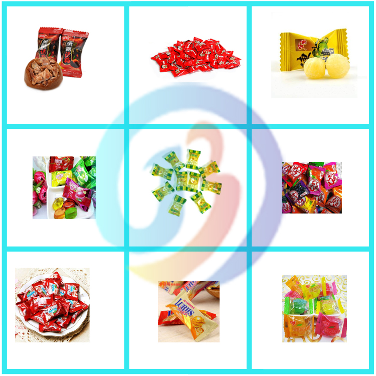 JB-800 Chew Fruits Fragile Candy Euro Hole Pillow Bag Automatic Filling Sealing VFFS Packing Machine