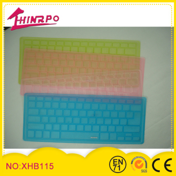 customized computer keyboard 100% silicone keyboard pad