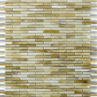 Stainless Glass Strips Mosaic