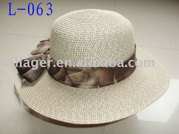 paper braid hat, women hat