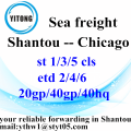 Shantou agente de transporte internacional de mercadorias de Chicago