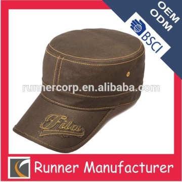 Custom military hat pattern army hat