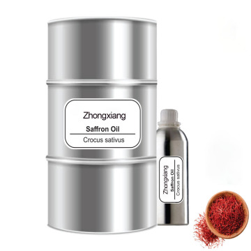 High Quality Long Lasting 100% Pure and Natural Saffron Essential Oil Undiluted Supply Wholesale Saffron Oil for Perfume