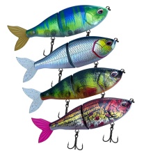 57g 145mm Glide Bait Jointed Swim Bait for Sea Bass Lures Trolling