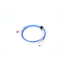 Colorful USBA to C Charger Cable with Nylon Braided