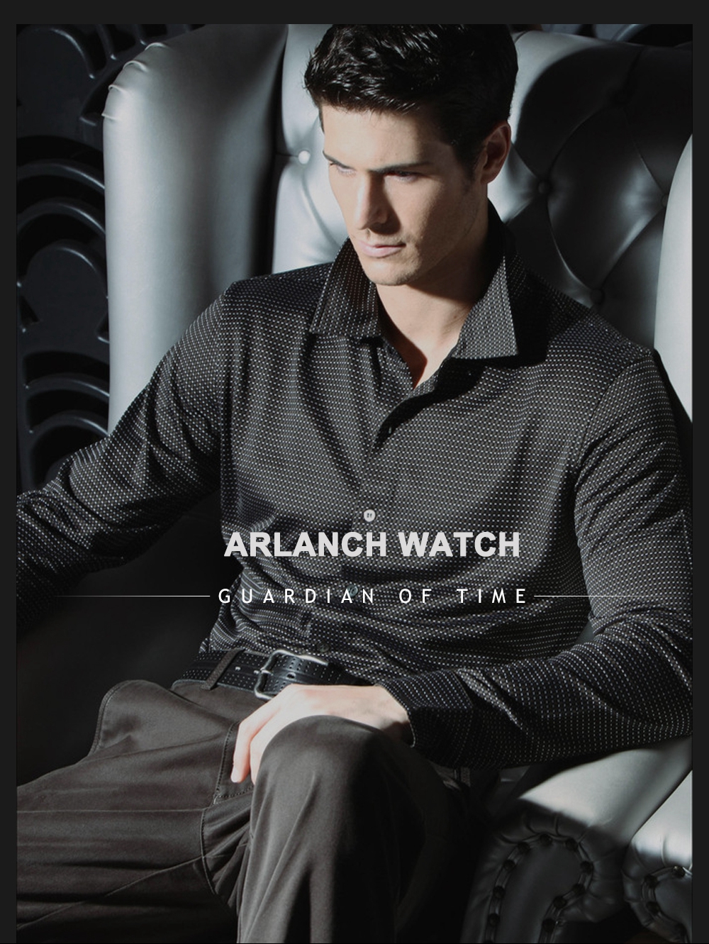ARLANCH A318 New Men Watches Top Brand Luxury Fashion Business Quartz Watch Men Sport Waterproof Date Clock Relogio Masculino