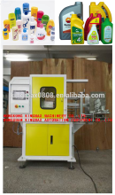 empty bottle in mold labeling machine