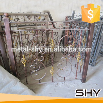 Ornamental Galvanized Models Wrought Iron Fence