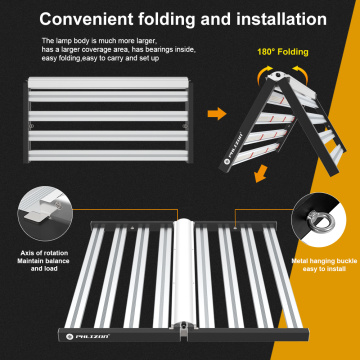 Luce progressiva a LED pieghevole dal design monopezzo