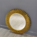 MDF MDF espelho de moldura de metal vintage espelho