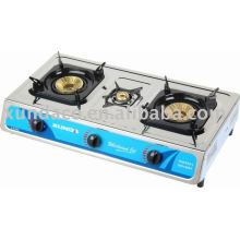SS Surface 3 Burner Gas Stove