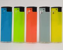 7.6cm Smoking Mini Custom Logo Plastic Cigarette Lighter